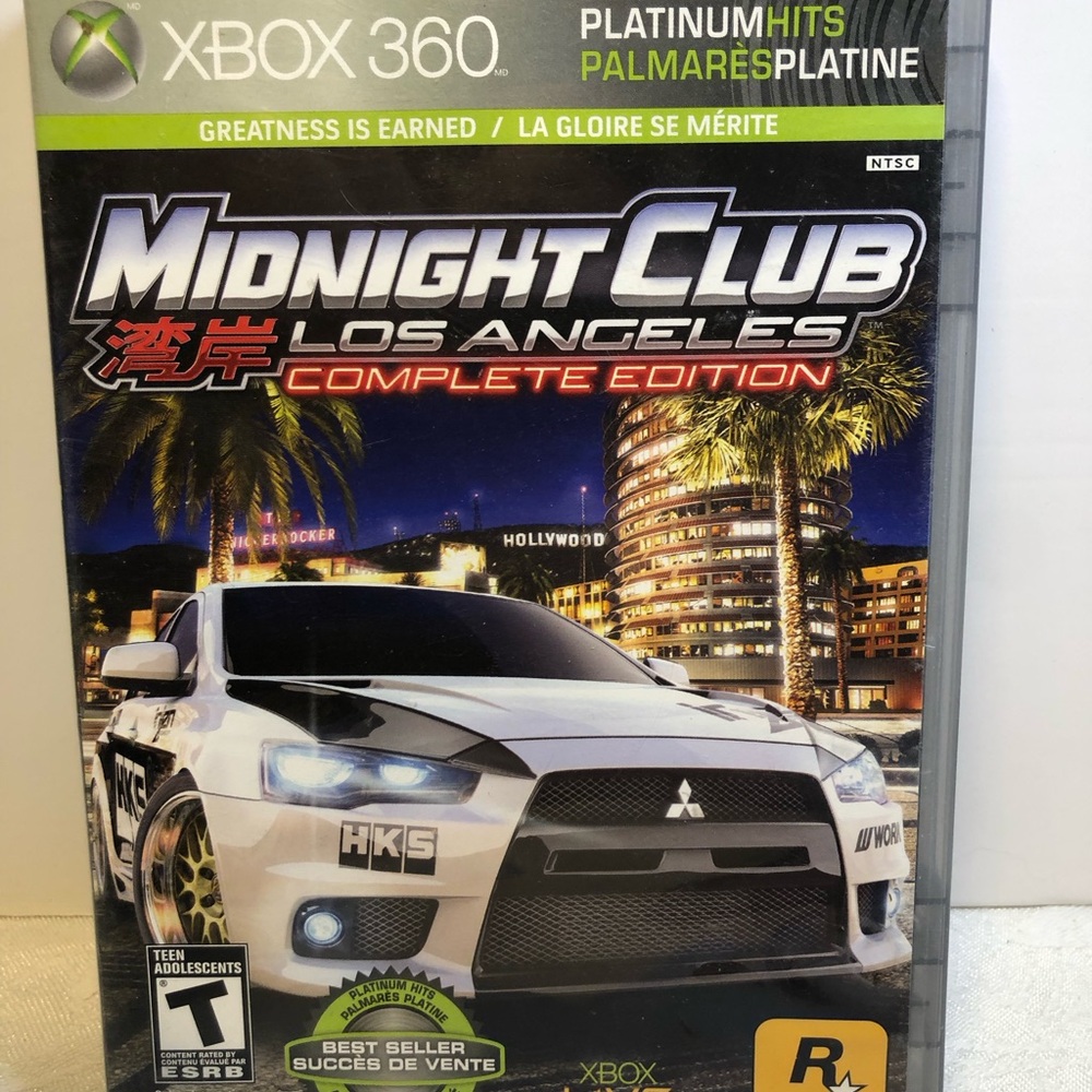 Midnight Club: Los Angeles Complete Edition for Xbox 360 - Black